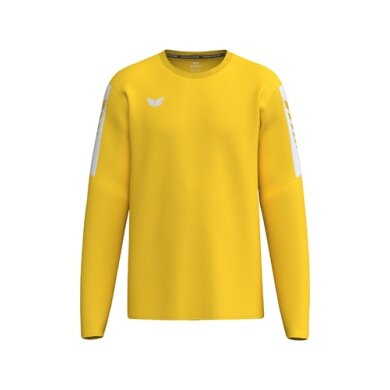 Erima Pullover Intro Sweatshirt (strapazierfähig Funktionsmaterial) gelb Herren
