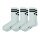 Erima Sportsocken 3 Wings (Baumwolle) weiss/schwarz - 3 Paar