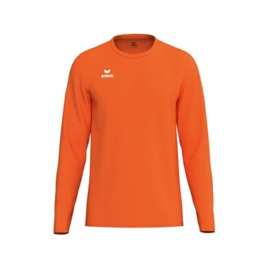 Erima Sport-Langarmshirt Intro Function (leicht, weich, feuchtigkeitsableitend) orange Herren