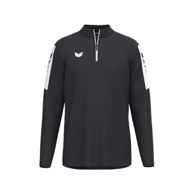 Erima Sport-Langarmshirt Intro Training Top (Half-Zip ,strapazierfähig Funktionsmaterial) schwarz Jungen