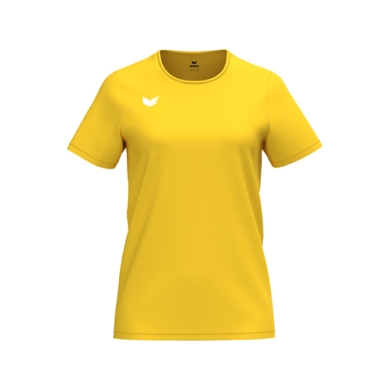 Erima Sport-Shirt Intro Function (100% rec. Polyester, leicht, schnelltrocknend) gelb Damen