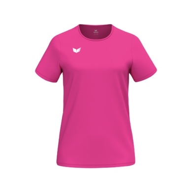 Erima Sport-Shirt Intro Function (100% rec. Polyester, leicht, schnelltrocknend) pink Damen
