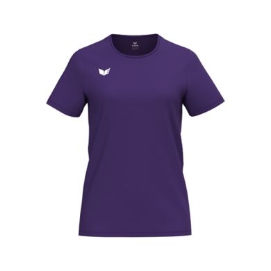 Erima Sport-Shirt Intro Function (100% rec. Polyester, leicht, schnelltrocknend) violett Damen
