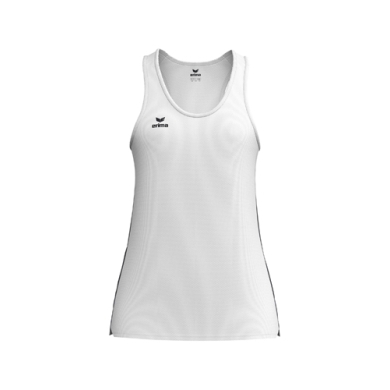 Erima Sport-Tank Top T&F Wings Singlet (leicht, schnelltrocknend) weiss/schwarz Damen