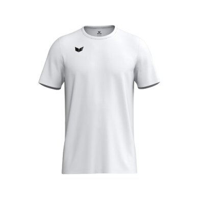 Erima Sport-Tshirt Intro Function (100% rec. Polyester, leicht, schnelltrocknend) weiss Herren