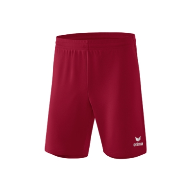 Erima Sporthose Rio 2.0 Short (100% Polyester, leicht, elastich Material) kurz bordeauxrot Herren