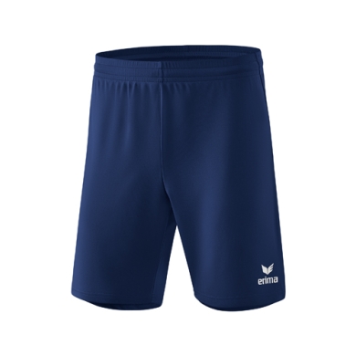 Erima Sporthose Rio 2.0 Short (100% Polyester, leicht, elastich Material) kurz navyblau Herren
