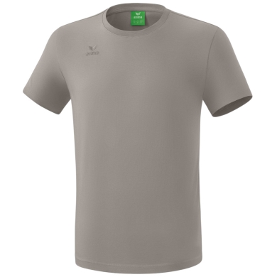 Erima Sport-Tshirt Teamsport (100% Baumwolle, atmungsaktiv) dunkelgrau Herren
