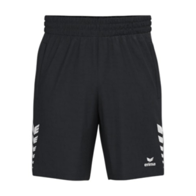 Erima Sporthose Celebrate 125 Short (100% Polyester, elastischer Bund mit Kordelzug) kurz schwarz Herren