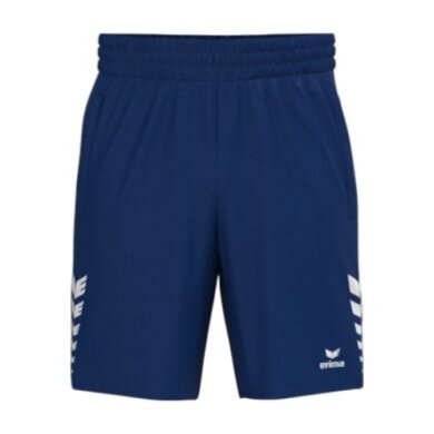 Erima Sporthose Celebrate 125 Short (100% Polyester, elastischer Bund mit Kordelzug) kurz navyblau Herren