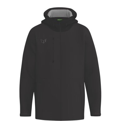 Erima Funktionsjacke Premia Hydro mit Kapuze (2.5 Lagen, wasserdicht) schwarz Herren