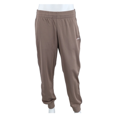 Fila Freizeithose Sagano (Sweathose, 100% Polyester) lang - taupe braun Herren