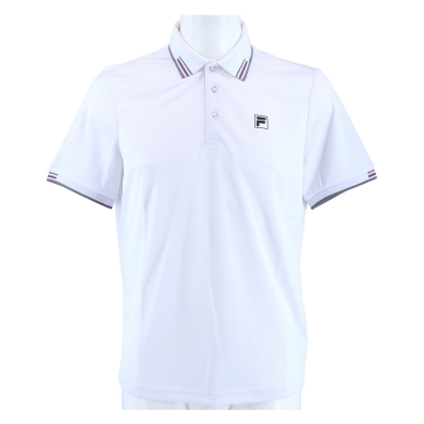 Fila Tennis-Polo Alejandro (rec. Polyester) weiss Herren