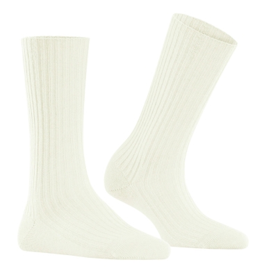 Falke Tagessocke Cosy Wool Boot (angenehmes Tragegefühl) weiss Damen - 1 Paar