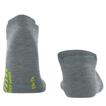 Falke Tagessocke Keep Warm (wärmender Merinowolle) blaugrau Damen/Herren - 1 Paar