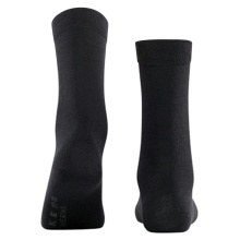 Falke Tagessocke Softmerino (leichte, Merinowolle) schwarz Damen - 1 Paar