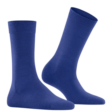 Falke Tagessocke Softmerino (leichte, Merinowolle) blau Damen - 1 Paar