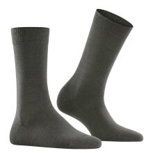 Falke Tagessocke Softmerino (leichte, Merinowolle) militärgrün Damen - 1 Paar