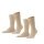 Falke Tagessocke Crew Swing sandbraun Herren - 2 Paar