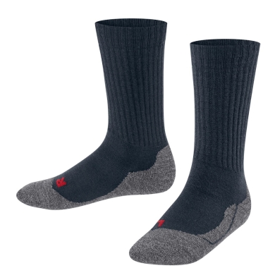Falke Tagessocke Active Warm (wärmende Merinowolle) spaceblau Kinder - 1 Paar