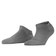 Falke Tagessocke ClimaWool Sneaker (feuchtigkeitsregulierend, Merinowolle) grau Damen - 1 Paar