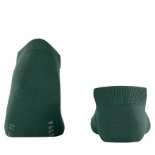 Falke Tagessocke ClimaWool Sneaker (feuchtigkeitsregulierend, Merinowolle) huntergrün Damen - 1 Paar