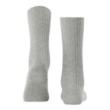 Falke Tagessocke Cosy Wool Boot (angenehmes Tragegefühl) hellgrau Damen - 1 Paar