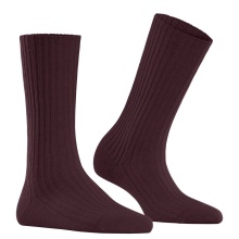 Falke Tagessocke Cosy Wool Boot (angenehmes Tragegefühl) bordeaux Damen - 1 Paar
