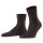 Falke Tagessocke Tiago (nachhaltige Baumwolle) Kurzsocken dunkelbraun Herren - 1 Paar