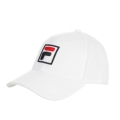 Fila Basecap F-Box Logo Forze (Baumwolle) verstellbar weiss - 1 Stück