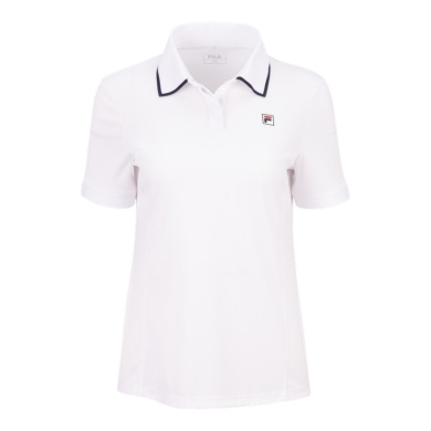 Fila Tennis-Polo Zadina (rec. Polyester, schnelltrocknend) weiss Damen