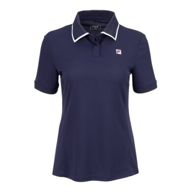Fila Tennis-Polo Zadina (rec. Polyester, schnelltrocknend) navyblau Damen