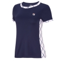 Fila Tennis-Shirt Yamila (angenehmes Tragegefühl) navyblau/weiss/rot Damen