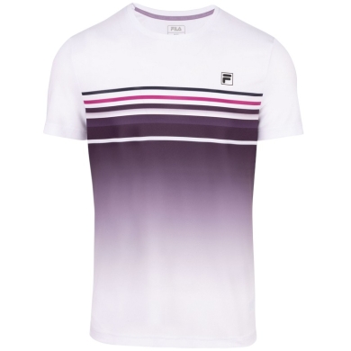 Fila Tennis-Tshirt Miguel (rec. Polyester) weiss/violett Herren