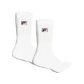 Fila Tennissocke F-Box Premium Crew (Mischgewebe) weiss - 2 Paar