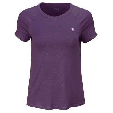 Fila Tennis-Shirt Hailee (angenehmes Tragegefühl) violett Damen