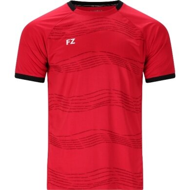 Forza Sport-Tshirt FZ CL2502 S/S Tee (100% Polyester) rot Herren