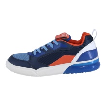 Geox Sneaker Grayjay blau/orange/weiss Kinder
