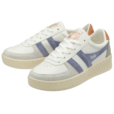 Gola Sneaker Grandslam Trident weiss/flieder/terracottarot Damen