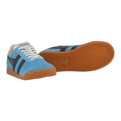 Gola Sneaker Elan 2025 ozeanblau/mochabraun/sonnengelb Damen