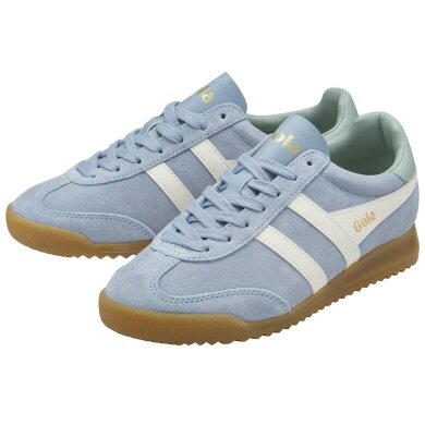 Gola Sneaker Torpedo (Wildleder) 2025 himmelblau/offweiss/türkis Damen