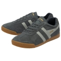 Gola Sneaker Harrier Suede-Leder dunkelgrau/hellgrau/navyblau Herren