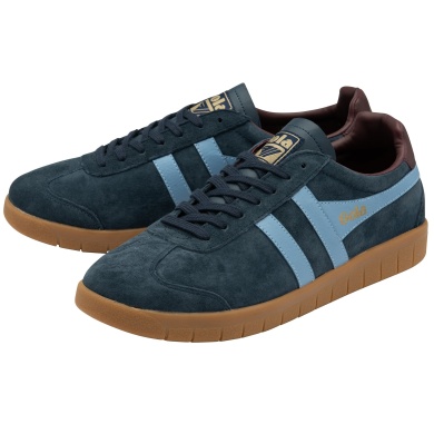 Gola Sneaker Hurricane Suede navyblau/hellblau Herren