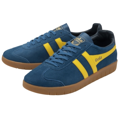 Gola Sneaker Hurricane Suede dunkelblau/gelb Herren