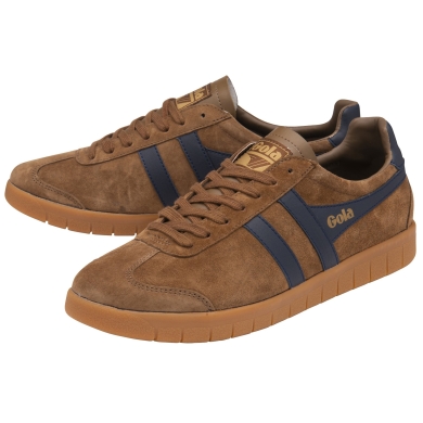 Gola Sneaker Hurricane Suede braun/navyblau Herren
