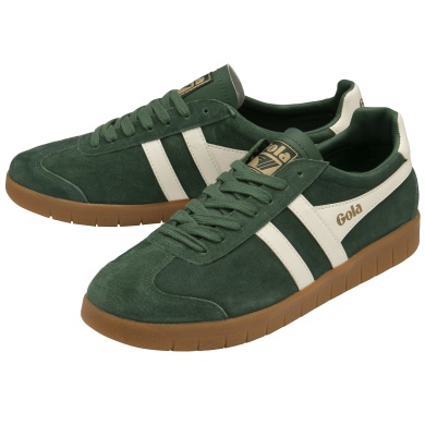 Gola Sneaker Hurricane Suede grün/weiss Herren
