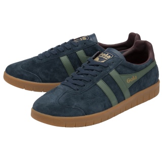 Gola Sneaker Hurricane Suede navyblau/grün/dunkelrot Herren
