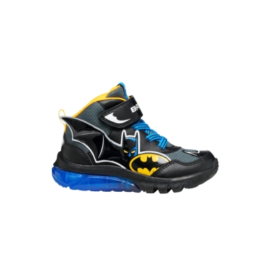 Geox Sneaker Ciberdron Batman - schwarz/blau/gelb Kleinkinder Jungen