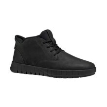 Geox Sneaker Flextride Plus Mid (Leder) schwarz Herren