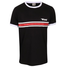 Gola Freizeit-Tshirt Stripe Logo (100% Baumwolle) schwarz Herren